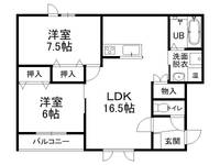 物件の間取り画像