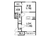 物件の間取り画像