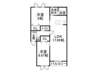 物件の間取り画像