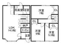 物件の間取り画像