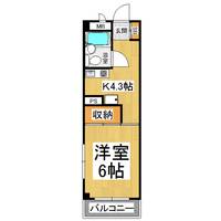 山﨑ビル302の間取り
