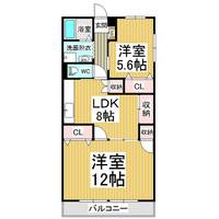 物件の間取り画像