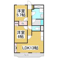 物件の間取り画像