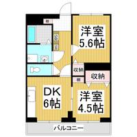 ルミエール・ド・ソレイユ503の間取り