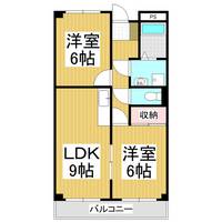 Limpiaエスポワール西中田の間取り
