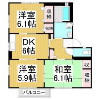 物件の間取り画像