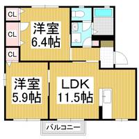 物件の間取り画像