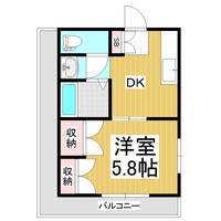 朝倉ビル3-1の間取り