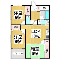 物件の間取り画像