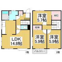 物件の間取り画像