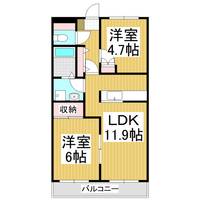 Grace Villa201の間取り