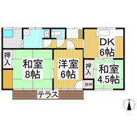 長野県長野市三輪10丁目(一戸建)の賃貸物件109の間取り