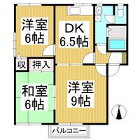 ディアスマロン201の間取り