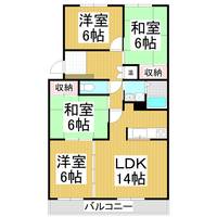 物件の間取り画像