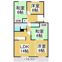 物件の間取り画像