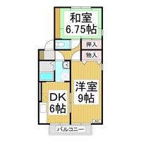 グレイス・ランド A棟101の間取り
