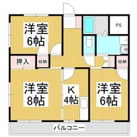 若林マンションの間取り