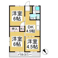 物件の間取り画像