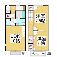 物件の間取り画像