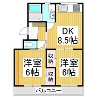 物件の間取り画像