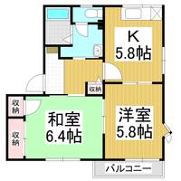 フレグランス ラフォール101の間取り