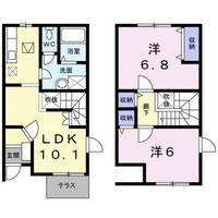 エヴァーグリーン秋葉裏 Bの間取り