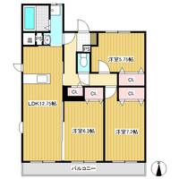 物件の間取り画像