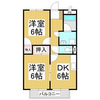 Surplus池ノ上B105の間取り