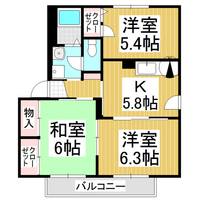 物件の間取り画像