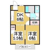 ニューシティシャルムの間取り
