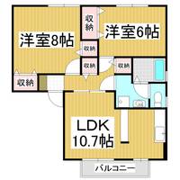 物件の間取り画像