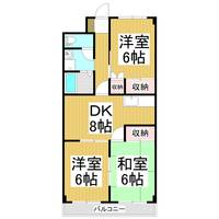妻科アークス202の間取り