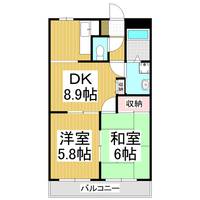エポックシュー1番館の間取り