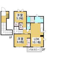 ディアス シャイロBの間取り