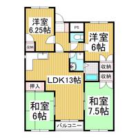 物件の間取り画像