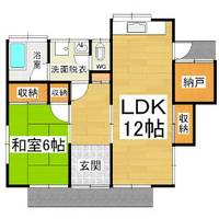 長野県松本市島立(一戸建)の賃貸物件の間取り