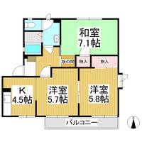 物件の間取り画像