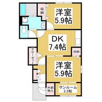 物件の間取り画像