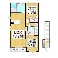 物件の間取り画像
