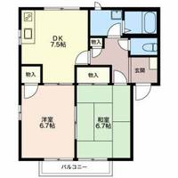 フレグランス ひまわりCの間取り