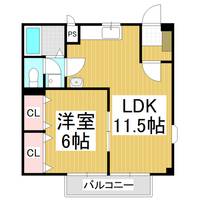 ドリームハイツ201の間取り