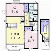 物件の間取り画像