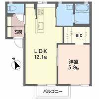 レーベンA102の間取り