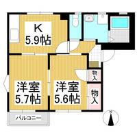 物件の間取り画像
