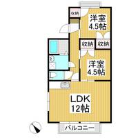 物件の間取り画像