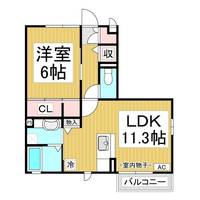 セジュール・アルスの間取り