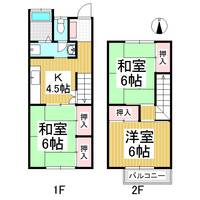 コーポアプリコット(屋代)102の間取り