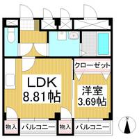 物件の間取り画像