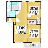 物件の間取り画像