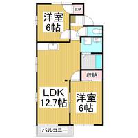 フレグランスフェアリーの間取り